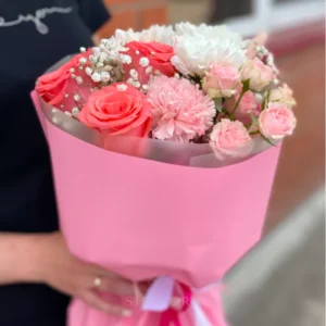 Букет "Розовая мечта"