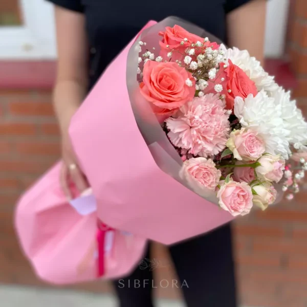 Букет "Розовая мечта"
