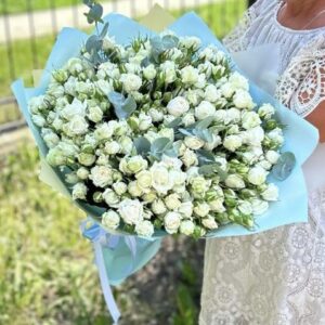 Букет из 51 кустовой розы №446
