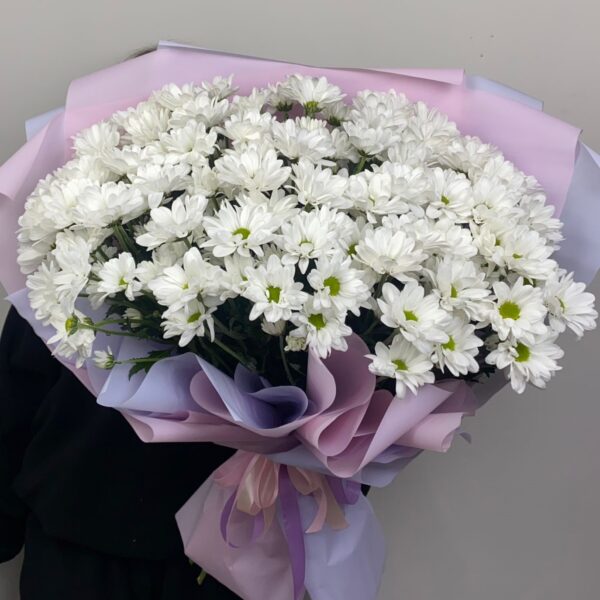 Букет из 13 хризантем №498